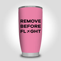 Thumbnail for Remove Before Flight Designed Tumbler Travel Mugs