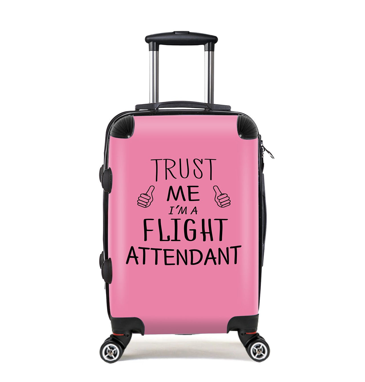 Trust Me I'm a Flight Attendant Designed Cabin Size Luggages