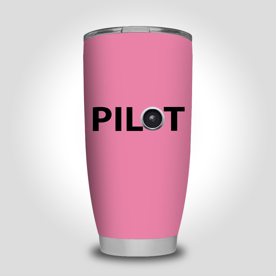 Pilot & Jet Engine Designed Tumbler Travel Mugs