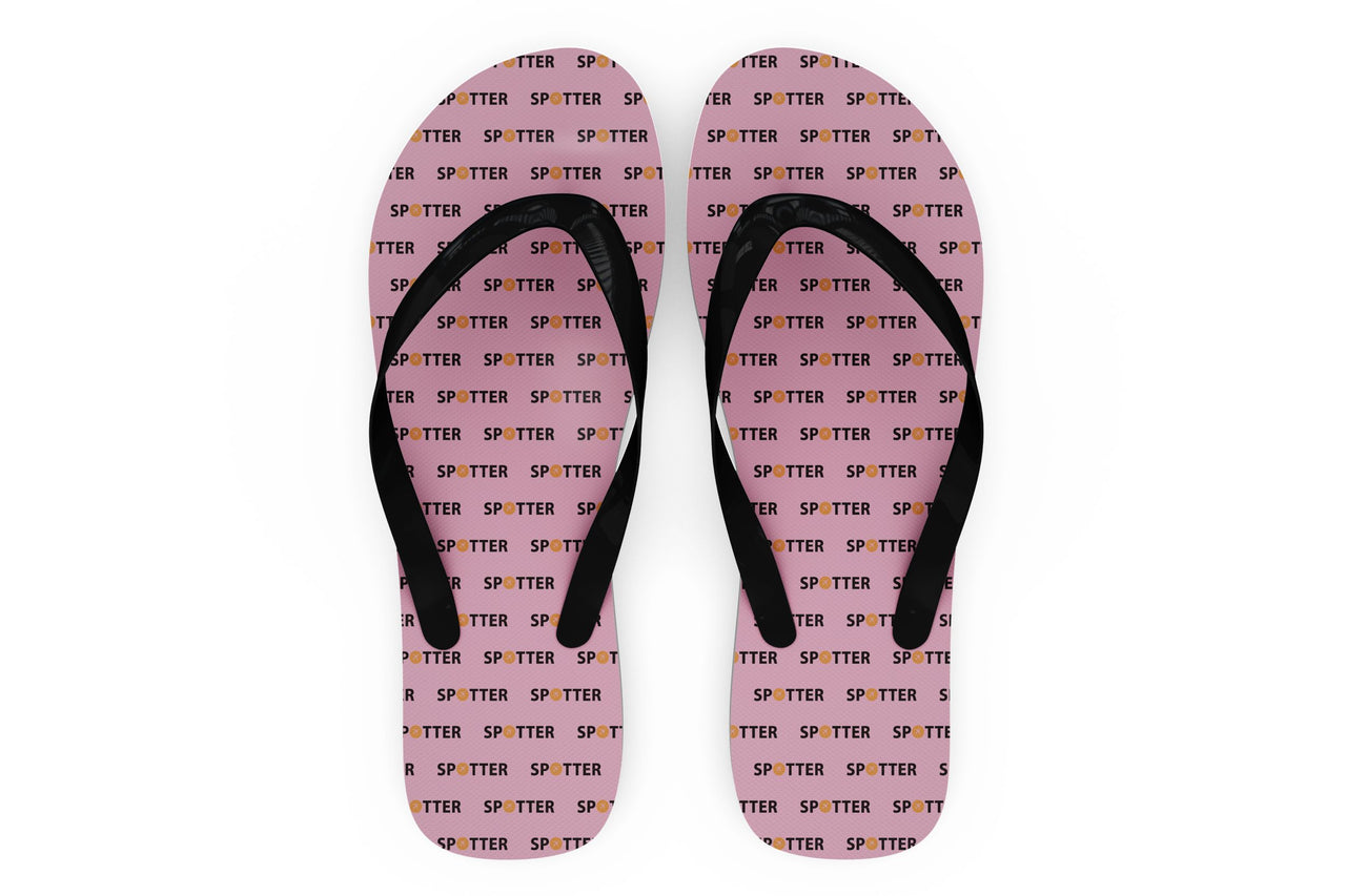 Spotter Designed Slippers (Flip Flops)
