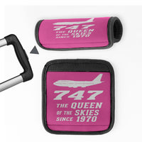 Thumbnail for Boeing 747 - Queen of the Skies (2) Designed Neoprene Luggage Handle Covers