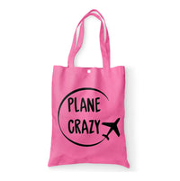 Thumbnail for Plane Crazy Designed Tote Bags