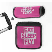 Thumbnail for Eat Sleep Fly Designed Neoprene Luggage Handle Covers