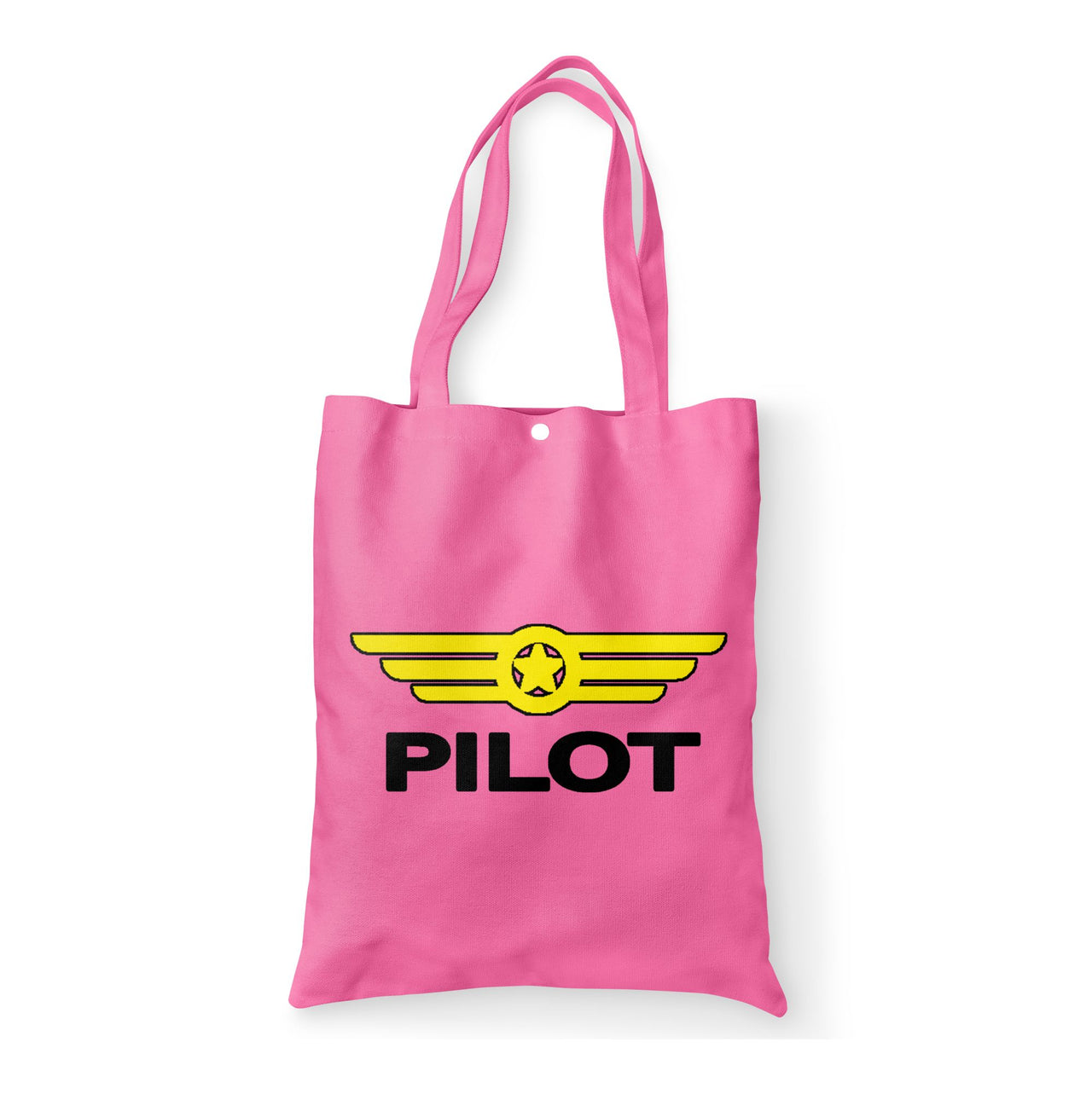 Pilot & Badge Designed Tote Bags