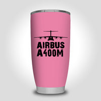 Thumbnail for Airbus A400M & Plane Designed Tumbler Travel Mugs