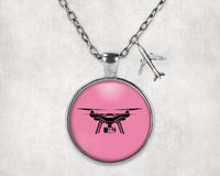 Thumbnail for Drone Silhouette Designed Necklaces