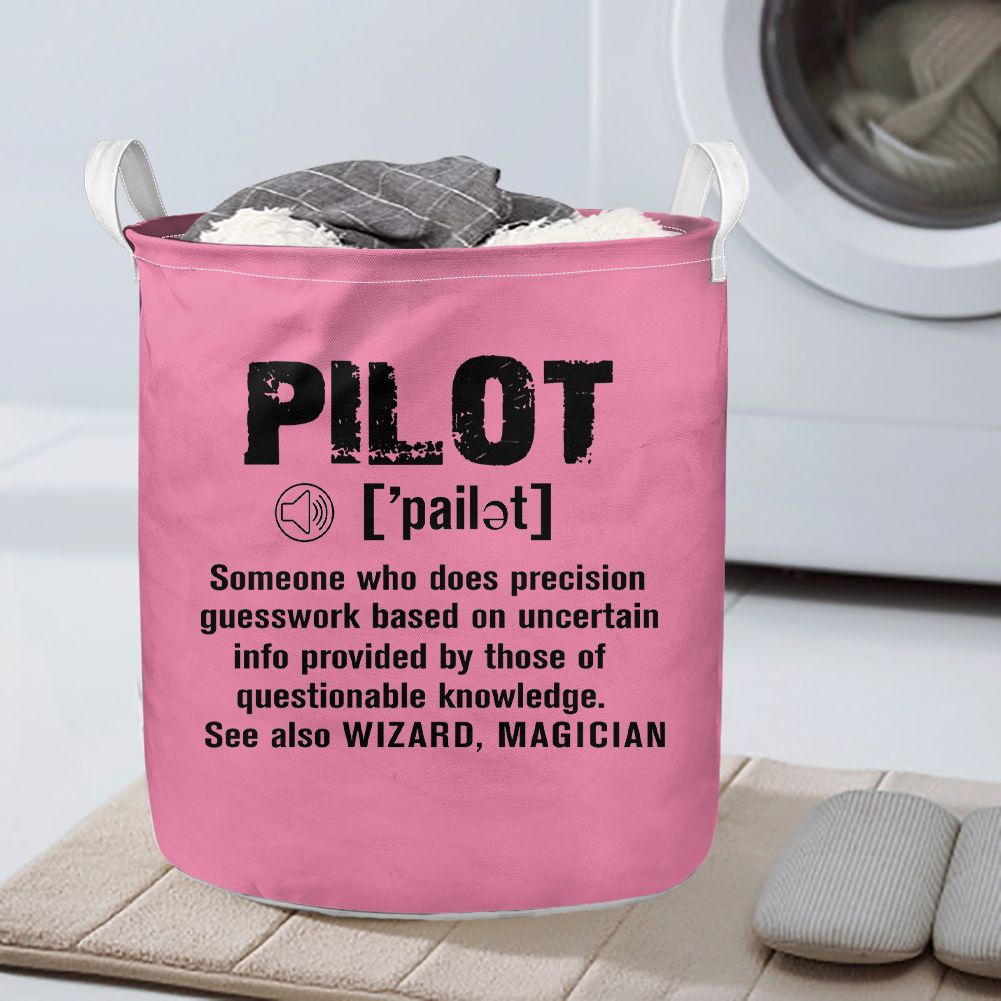 Pilot [Noun] Designed Laundry Baskets