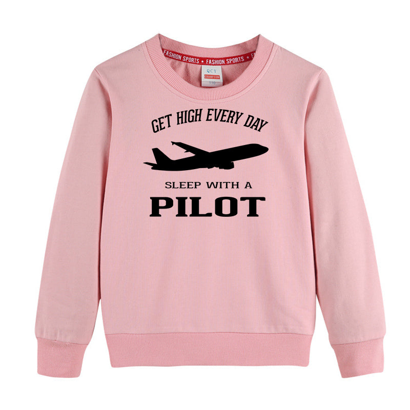 Get High Every Day Sleep With A Pilot Designed "CHILDREN" Sweatshirts