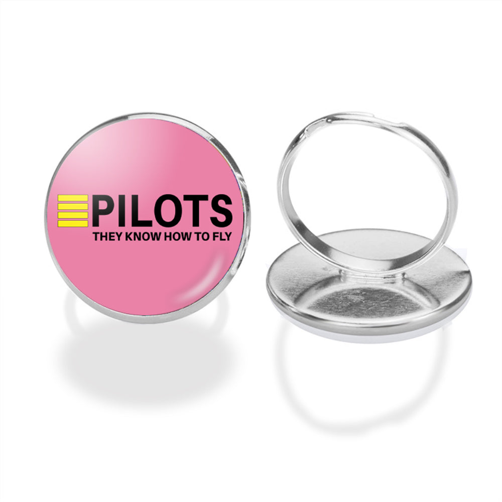Pilots They Know How To Fly Designed Rings