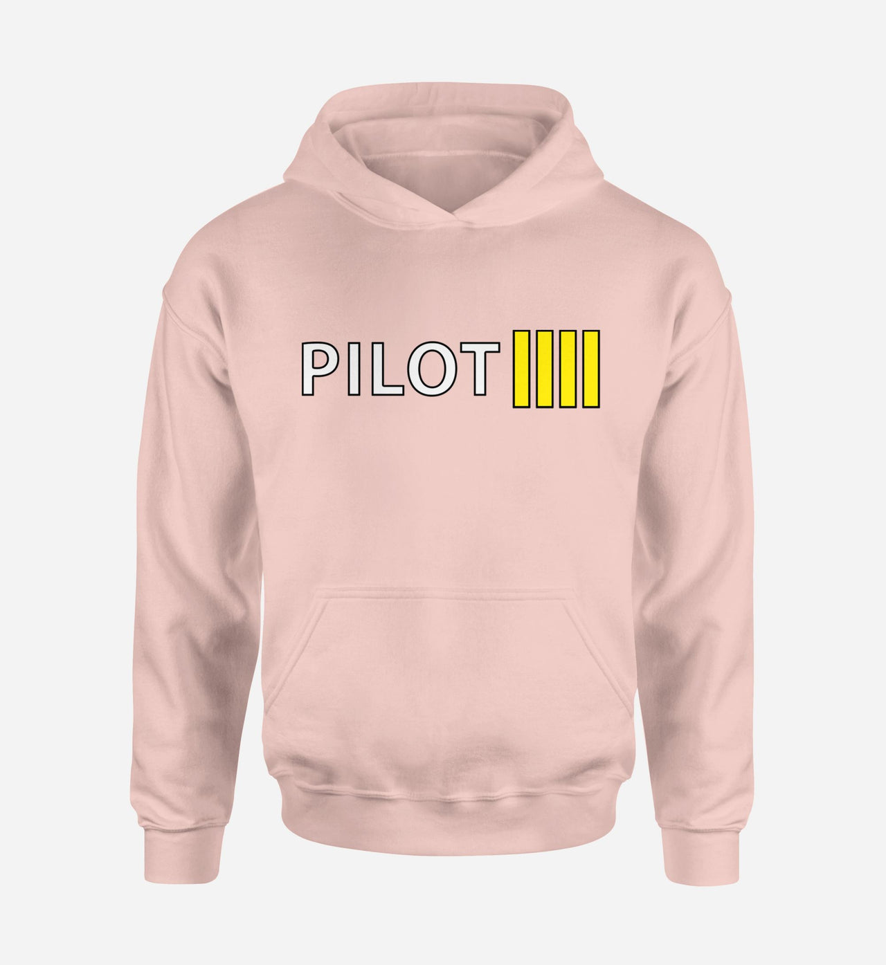 Pilot & Stripes (4 Lines) Designed Hoodies
