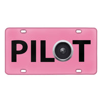 Thumbnail for Pilot & Jet Engine Designed Metal (License) Plates