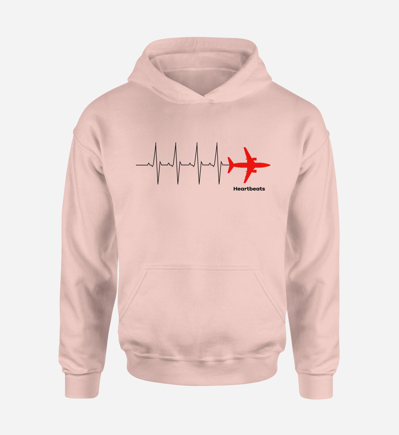 Aviation Heartbeats Designed Hoodies