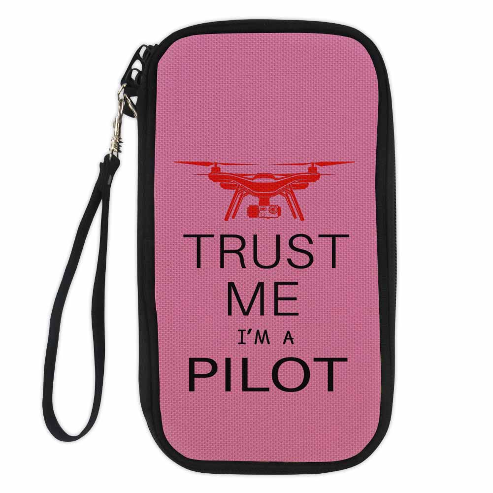 Trust Me I'm a Pilot (Drone) Designed Travel Cases & Wallets