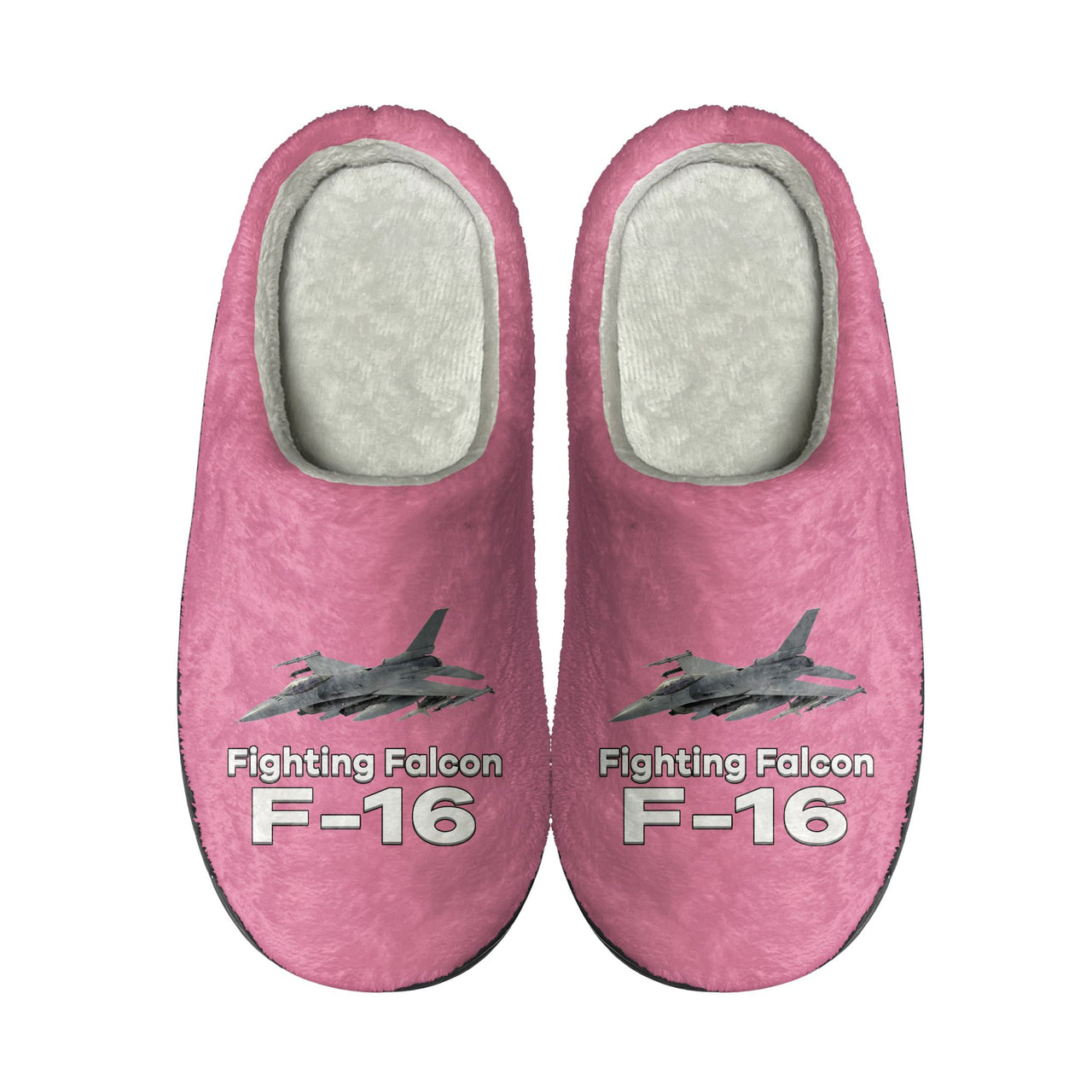 The Fighting Falcon F16 Designed Cotton Slippers