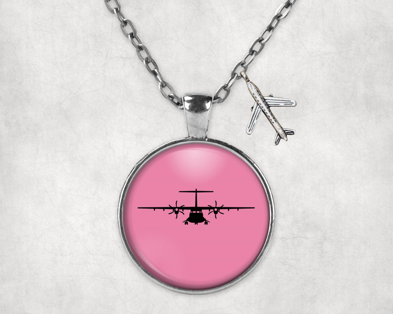 ATR-72 Silhouette Designed Necklaces