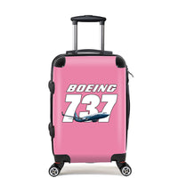 Thumbnail for Super Boeing 737+Text Designed Cabin Size Luggages