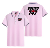 Thumbnail for Amazing Boeing 747 Designed Stylish Polo T-Shirts (Double-Side)