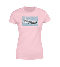 Thumbnail for Departing Airbus A350 (Original Livery) Designed Women T-Shirts