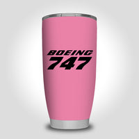 Thumbnail for Boeing 747 & Text Designed Tumbler Travel Mugs