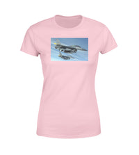 Thumbnail for Two Fighting Falcon Designed Women T-Shirts