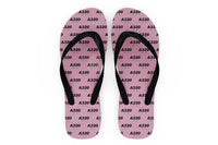 Thumbnail for Super Airbus A320 Designed Slippers (Flip Flops)