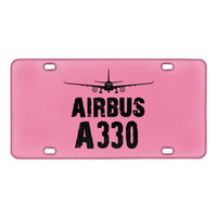 Thumbnail for Airbus A330 & Plane Designed Metal (License) Plates