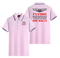 Thumbnail for Flying One Ball Designed Stylish Polo T-Shirts (Double-Side)