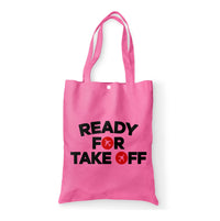 Thumbnail for Ready For Takeoff Designed Tote Bags