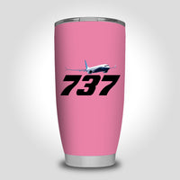 Thumbnail for Super Boeing 737-800 Designed Tumbler Travel Mugs