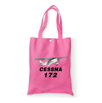 Thumbnail for The Cessna 172 Designed Tote Bags