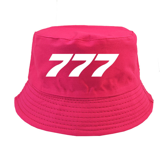 777 Flat Text Designed Summer & Stylish Hats