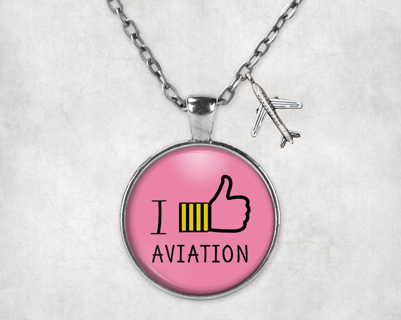 I Like Aviation Designed Necklaces