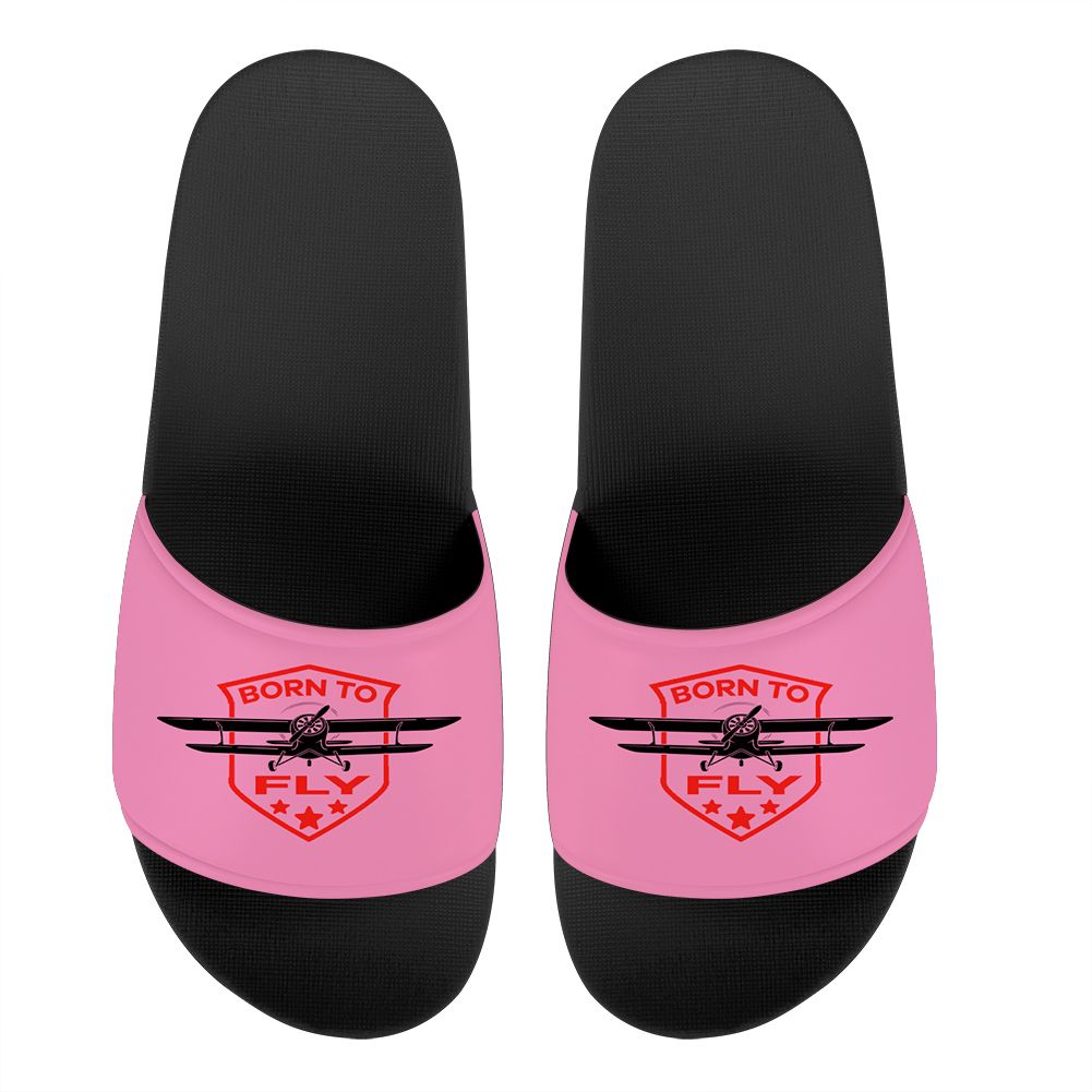 Born To Fly Designed Designed Sport Slippers