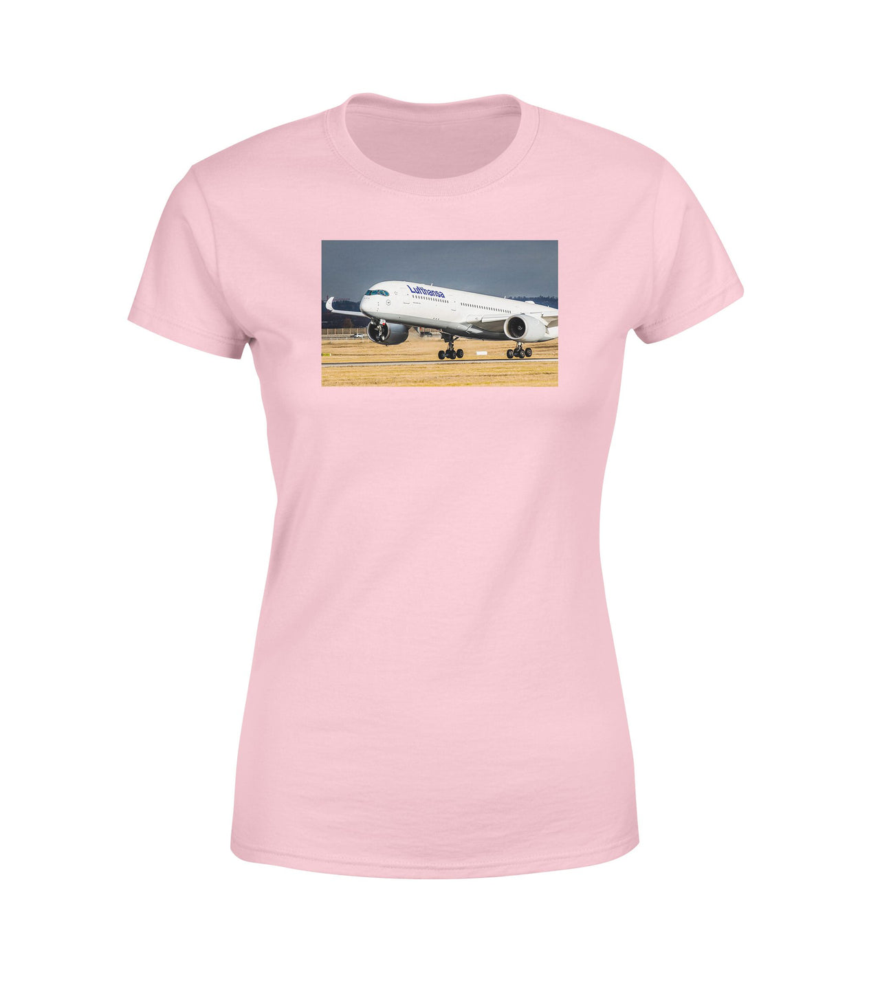 Lutfhansa A350 Designed Women T-Shirts