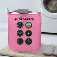 Thumbnail for Pilot's 6 Pack Designed Laundry Baskets