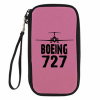 Thumbnail for Boeing 727 & Plane Designed Travel Cases & Wallets