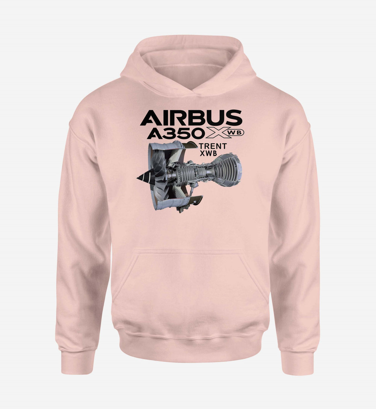 Airbus A350 & Trent Wxb Engine Designed Hoodies