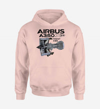 Thumbnail for Airbus A350 & Trent Wxb Engine Designed Hoodies