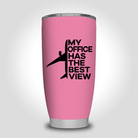 Thumbnail for My Office Has The Best View Designed Tumbler Travel Mugs