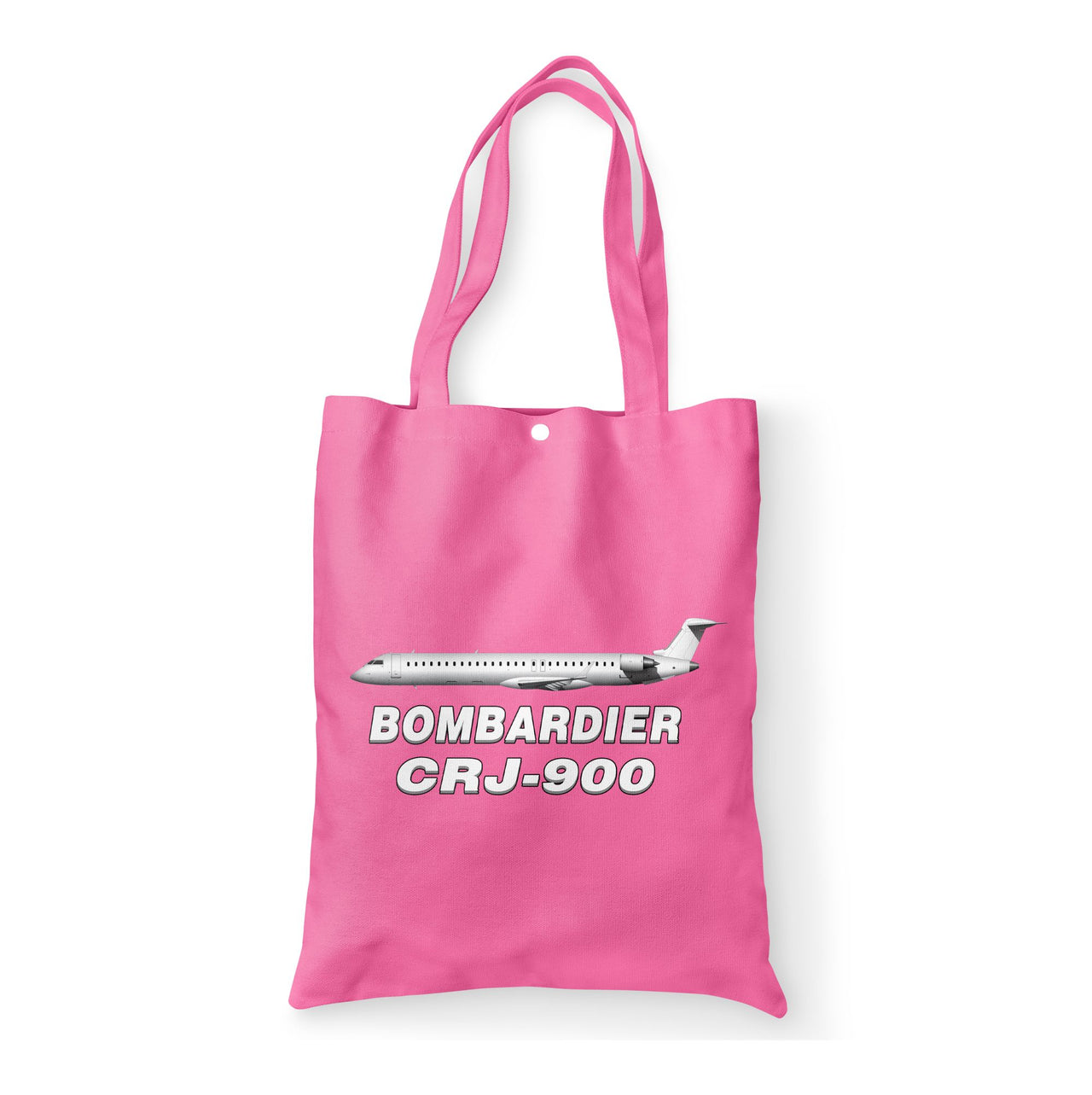 Bombardier CRJ-900 Designed Tote Bags