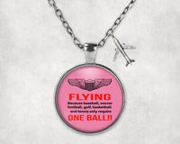 Thumbnail for Flying One Ball Designed Necklaces