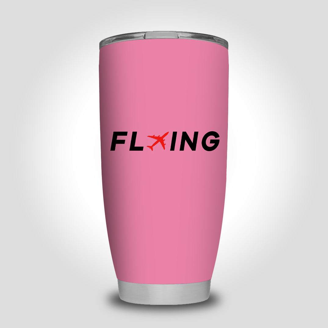 Flying Designed Tumbler Travel Mugs