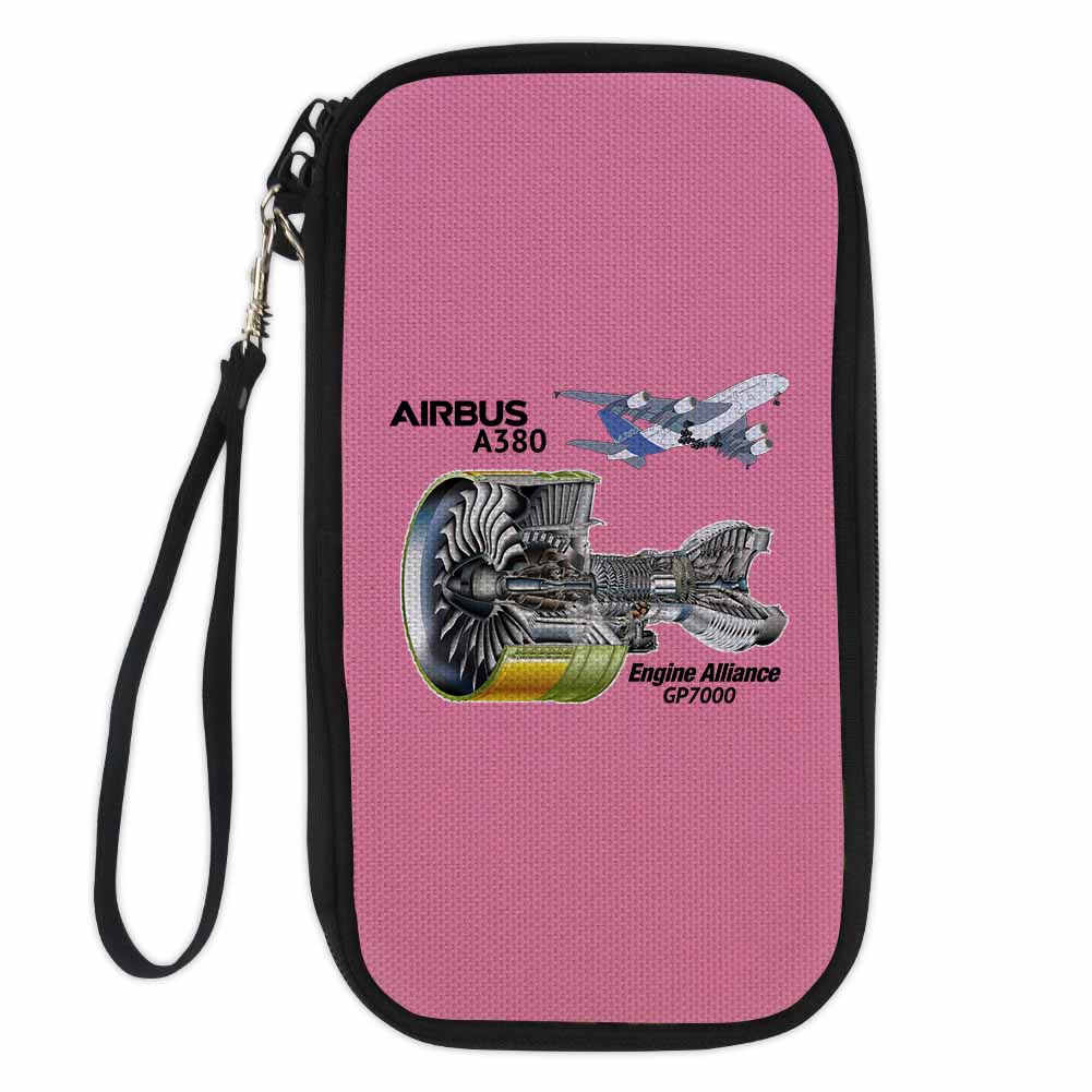 Airbus A380 & GP7000 Engine Designed Travel Cases & Wallets