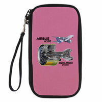 Thumbnail for Airbus A380 & GP7000 Engine Designed Travel Cases & Wallets