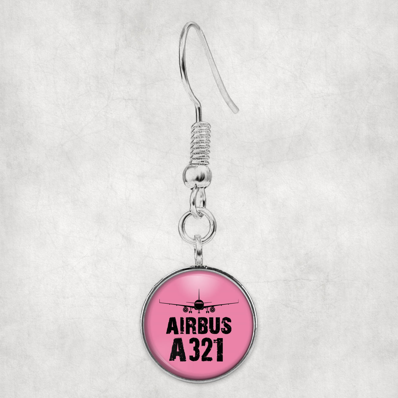 Airbus A321 & Plane Designed Earrings