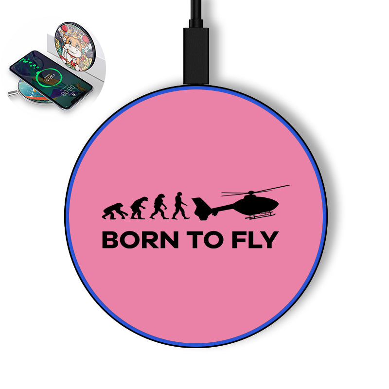 Born To Fly Helicopter Designed Wireless Chargers