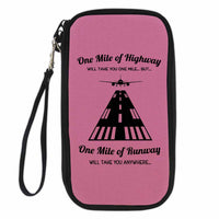 Thumbnail for One Mile of Runway Will Take you Anywhere Designed Travel Cases & Wallets