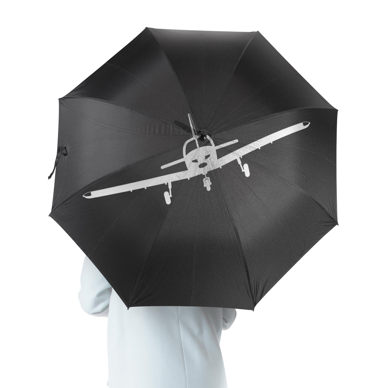 Piper PA28 Silhouette Plane Designed Umbrella