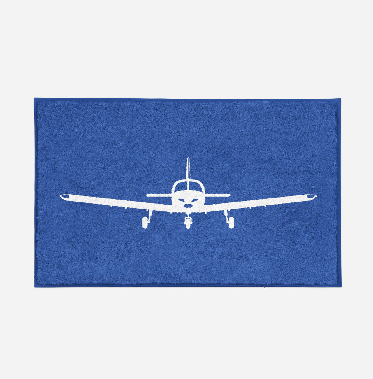 Piper PA28 Silhouette Plane Designed Door Mats