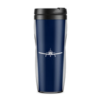 Thumbnail for Piper PA28 Silhouette Plane Designed Travel Mugs
